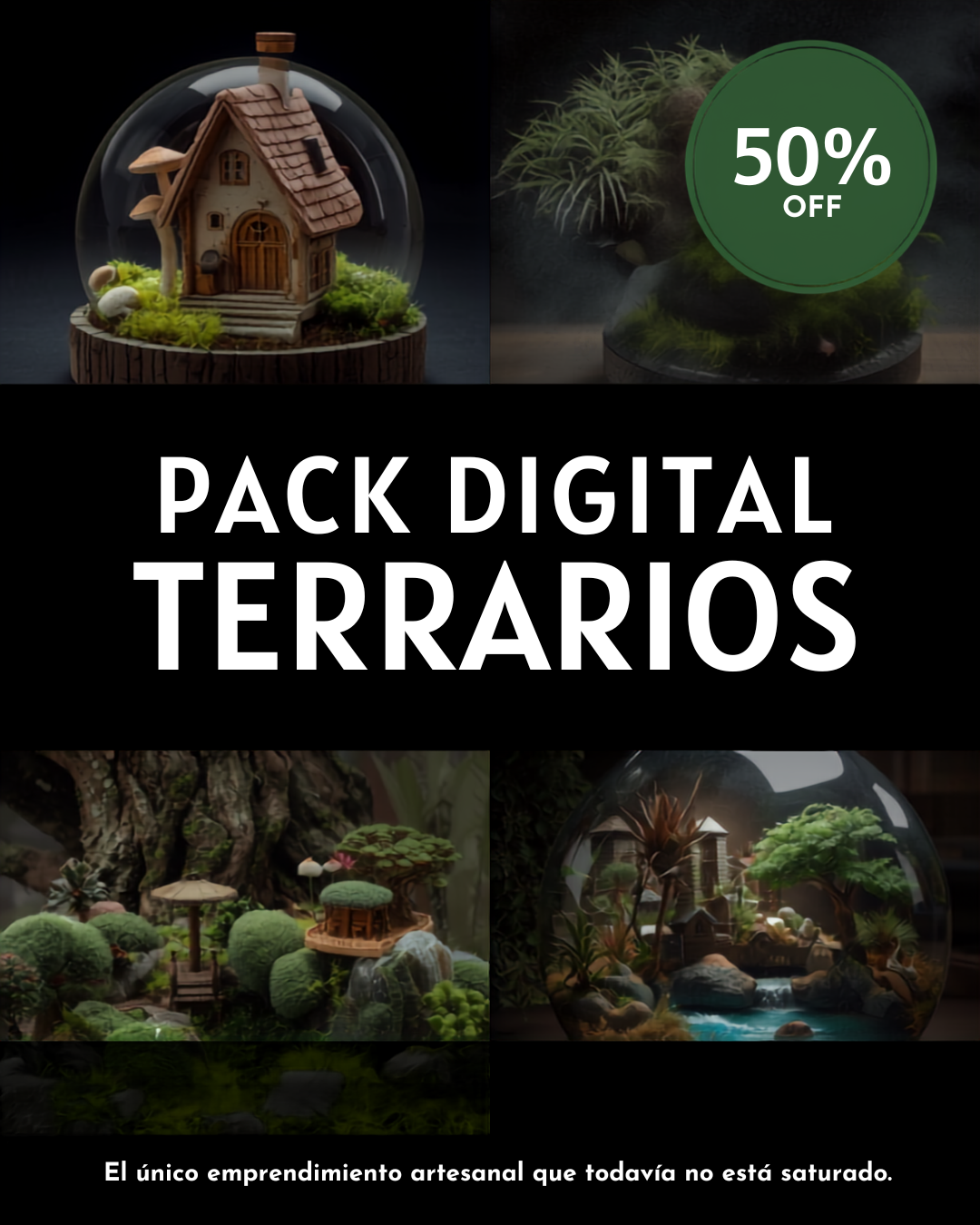 Pack digital terrarios: biblia, manual y recetas